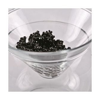 تصویر 2 از خرید خاویار سیاه امپریال بلوگا 20 گرمی + قیمت فروش استثنایی